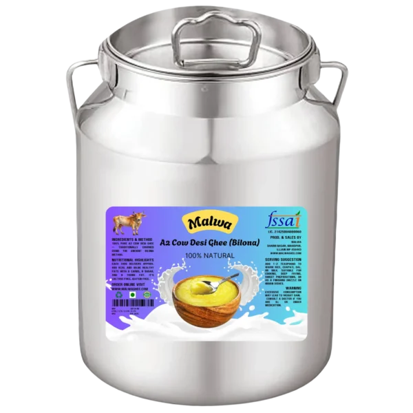 Malwa A2 Cow Desi Ghee (Bilona) 1 Litre