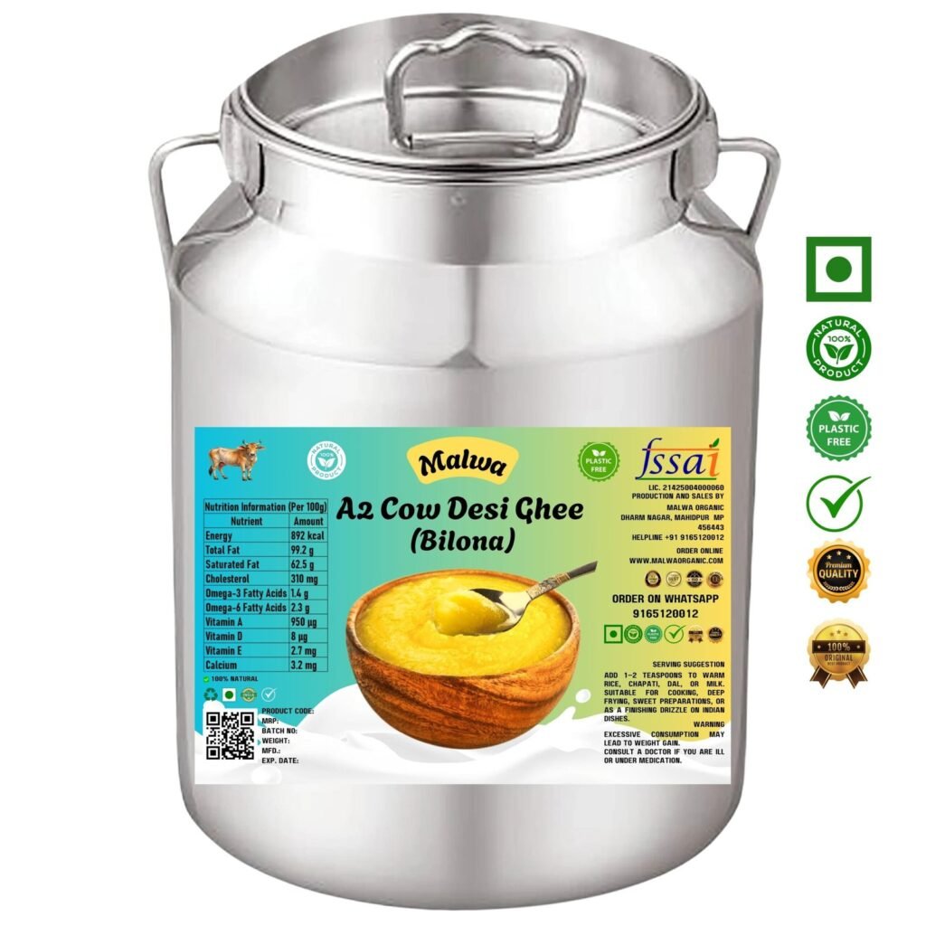 Why Choose Malwa A2 Cow Desi Ghee (Bilona)?