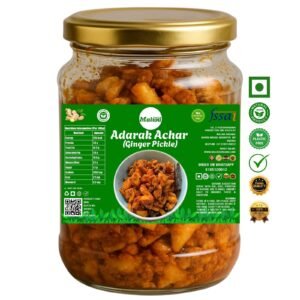 Malwa Organic Premium Desi Adarak Achar (Ginger Pickle)