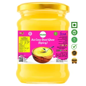 Malwa Organic A2 Cow Desi Ghee (Spicy)