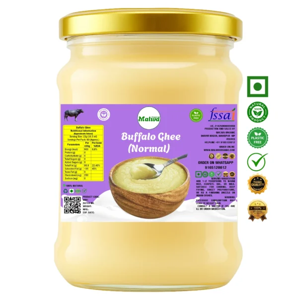 Malwa Organic Buffalo Ghee (Normal)